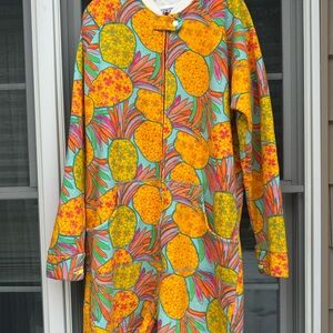 Chubbies Tropical Print Long Sleeve Jumpsuit